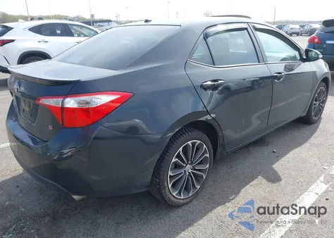 2016 Toyota Corolla S Plus из США, поврежденный, VIN 2T1BURHE3GC732849